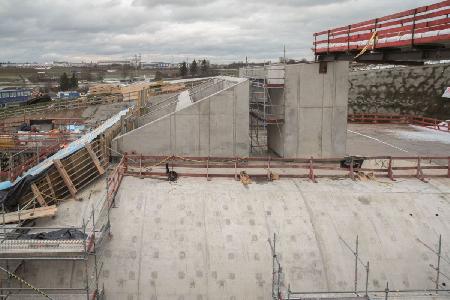 Tunel Albabstieg, Brama Dornstadt, na nowo budowanej linii Stuttgart-Ulm - zdjęcie: _DSC055020171214.jpg