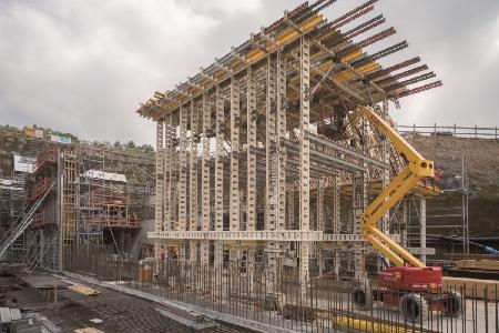 Tunel Albabstieg, Brama Dornstadt, na nowo budowanej linii Stuttgart-Ulm - zdjęcie: _DSC659320170421.jpg