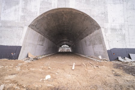 Tunel PZds18 na trasie S7 w Krakowie
