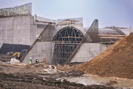 Tunel PZds18 na trasie S7 w Krakowie