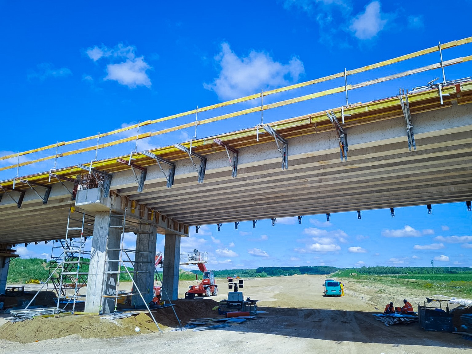 Realizacja obiektów mostowych na trasie S19 Malewice–Chlebczyn